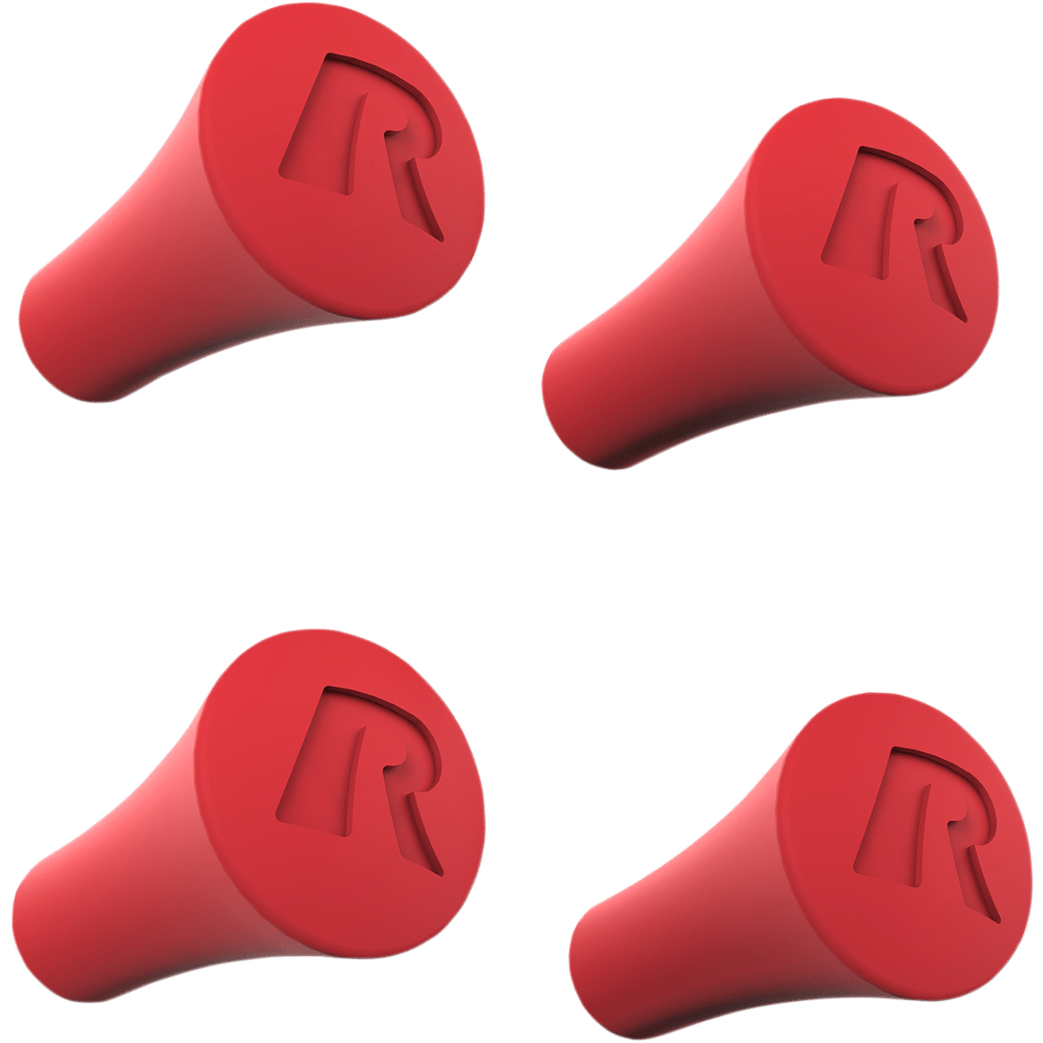 Post Caps - X-Grip - Red RAP-UNCAP4REDU