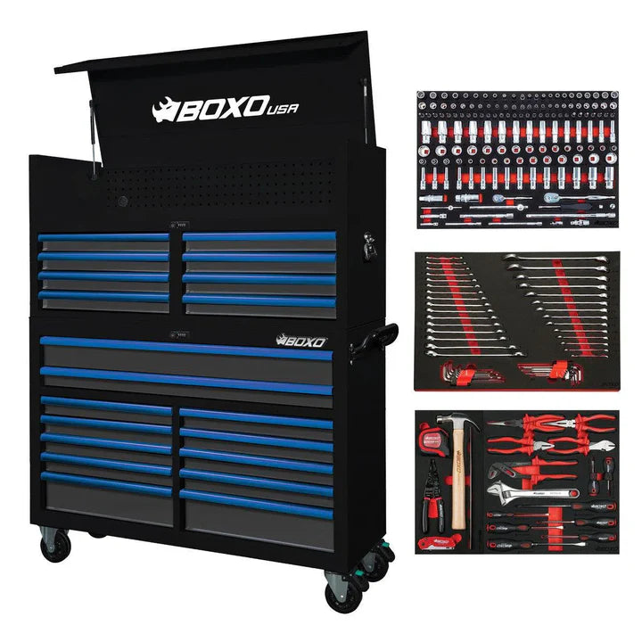 Pro Series | 53" 20-Drawer Rolling Toolbox