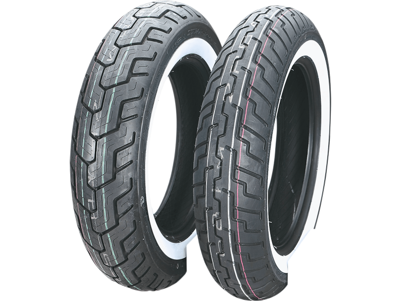 DUNLOP Tire - D404 - Rear - Wide Whitewall - Moto Shop Service