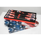 8-Piece American Flag Handle Screwdriver Set | 1/3rd EVA Foam