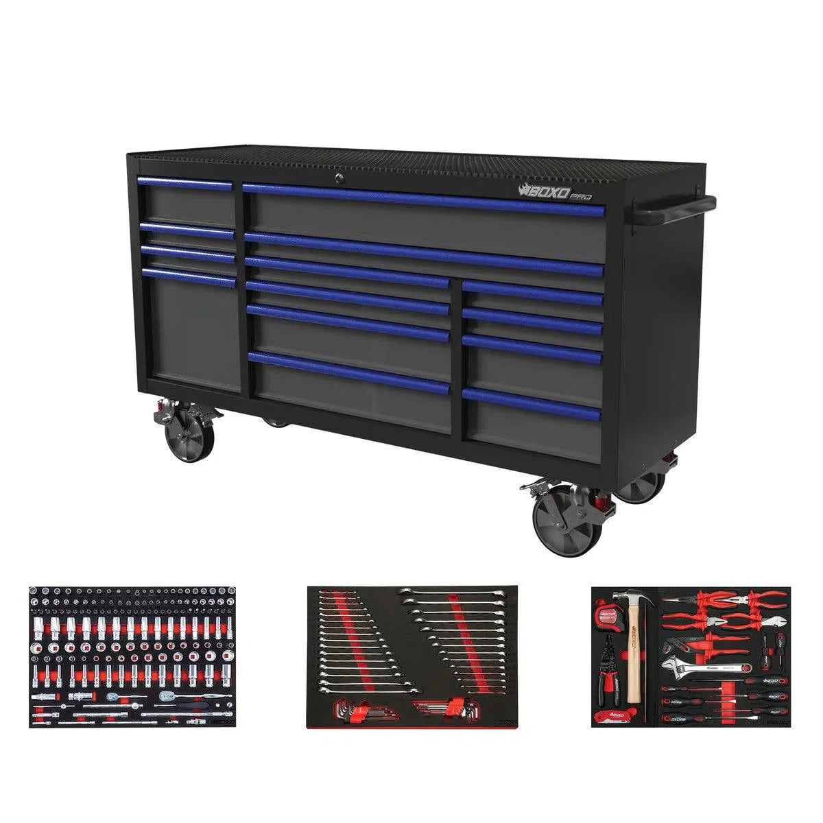 Pro Series | 72" 14-Drawer Rolling Toolbox