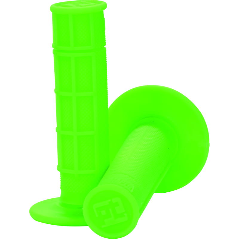 1/2 Waffle Grips - Neon Green