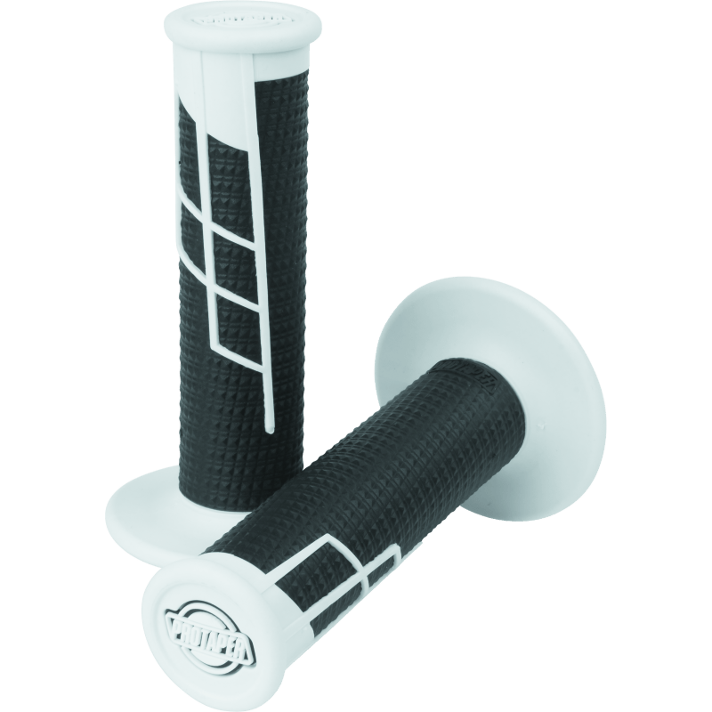 Clamp-On 1/2 Waffle Grip - White/Black