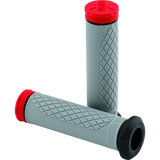 Tri Density Full Diamond ATV Grips - Red